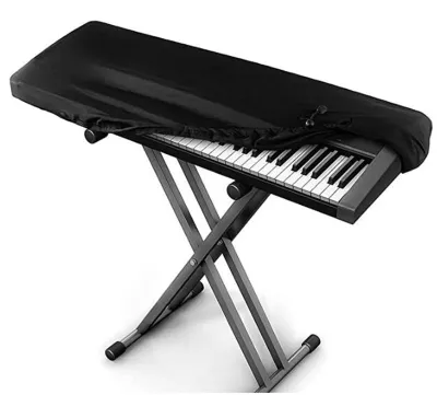 Productafbeelding van 88 toetsenbord pianoafdekking – Stofbescherming – zwart