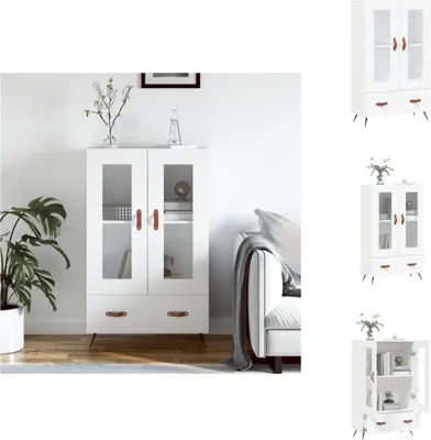 Produktbild von vidaXL Highboard Weiß 69,5x31x115 cm Holzwerkstoff -  Sideboards