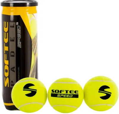 Image de Balles de padel Softee Speed Jaune 3 Balls Jaune 3 Balls