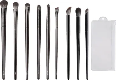 Produktbild von 10 Stück Lidschatten Pinselset Pinselset Makeup Lidschatten Pinsel Augenpinsel Lidschattenpinsel Augenpinsel Set Pinselset Makeup Professionelles Foundation Von Lidschatten Puder Highlighter Concealer
