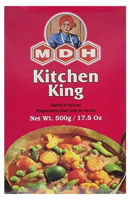 Zdjęcie produktu dla Uniwersalna przyprawa MDH Kitchen King Masala 500 g - bogaty aromat do dań