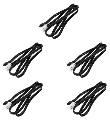 5x 15K NTC-Temperatursensor-Sonde, 40 cm, für Thermostate