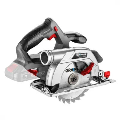 Obrázek produktu pro Akumulátorová okružní pila GRAPHITE Energy+ 18 V, Li-Ion, kotouč 165 x 20 mm, bez baterie