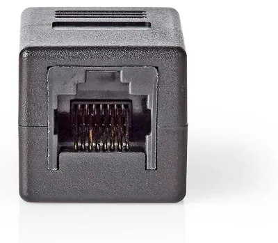 Produktbild von Nedis Netzwerkkoppler - CAT5e / CAT6 - Ungeschirmt - RJ45 Buchse - RJ45 Buchse - Gerade - ABS - Box