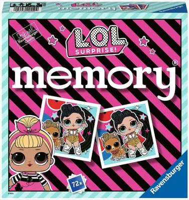 Produktbild von Ravensburger memory LOL, 72 Stück(e), Kinder, 4 Jahr(e)