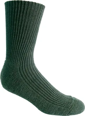 Produktbild von Socke Plüschsocken 70%Wolle grün Gr. 48-49