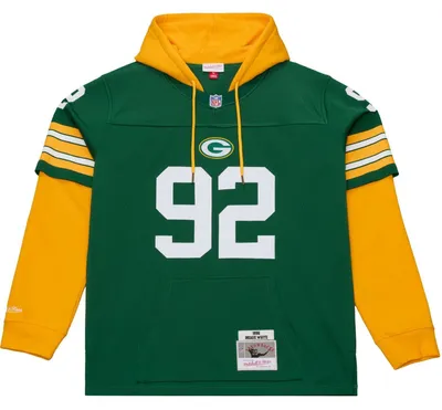 Produktbild von Mitchell & Ness Mesh Jersey Hoody - Green Bay Packers - M