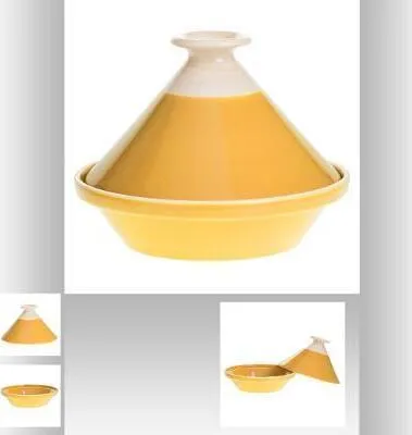 Produktbild von Secret de Gourmet Tajine pokrmy vyrobené z keramické hnìdé / bílé 21,5 cm x 28 cm