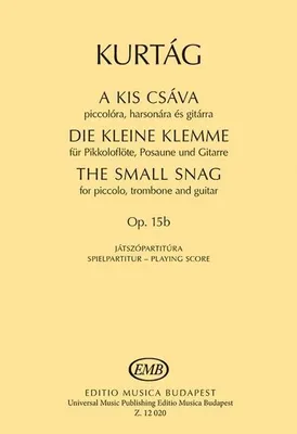 Produktbild von Die kleine Klemme op.15bfür Piccoloflöte, Posaune und Gitarre