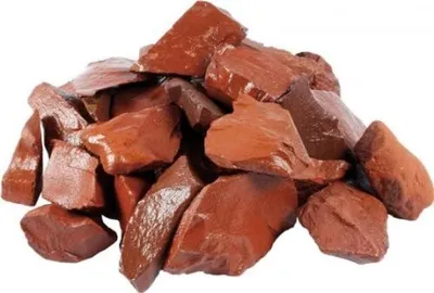 Produktbild von Mineralien Rohsteine, Jaspis braunrot, 1 kg
