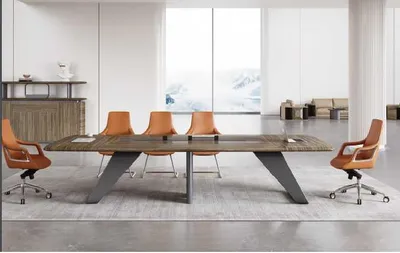 Immagine prodotto di Tavolo da conferenza in legno Tavolo da riunione Mobili per ufficio Tavoli di design Nuovo