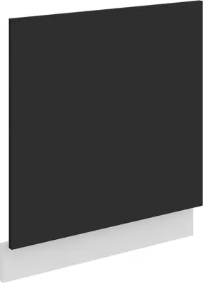 Produktbild von Tür für Einbaugeschirrspüler LUNARA – 60 x 57 cm, schwarz/weiß