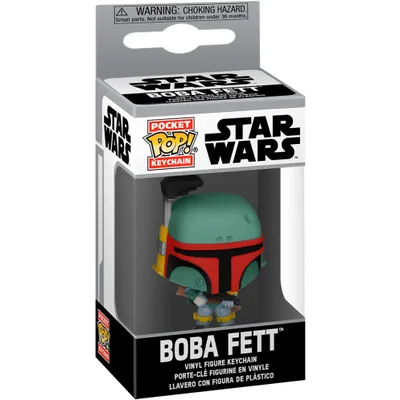 Immagine prodotto di Statuetta Funko POP Keychain Star Wars  Boba Fett Brelok