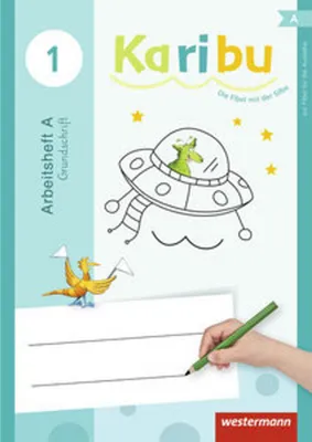 Obrázok produktu pre Karibu Klasse 1. Arbeitshefte. Zur Fibel für die Ausleihe Grundschrift