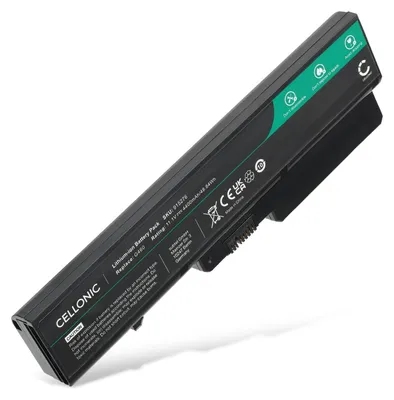Image de CELLONIC 1x Batterie pour Ordinateur portable Compatible avec Lenovo IdeaPad Z565A, V360, G560, B575e - (4400mAh, 11.1V)