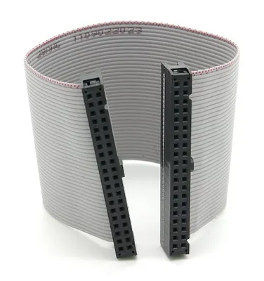 Produktbild von GPIO Kabel für Raspberry Pi, 40 Pin, grau - Länge: 0,15 m