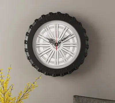 Obrázok produktu pre Dizajnové nástenné hodiny Retro Koleso