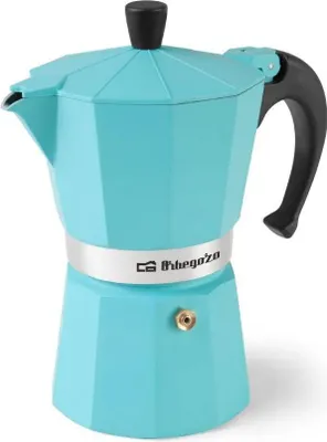 Immagine prodotto di Orbegozo Kfv 645 Caffettiera Italiana 6 Tazze Blu Blu Taglia Unica
