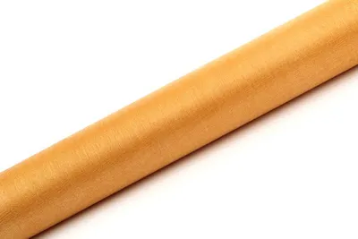 Zdjęcie produktu dla Organza Snow złoty 0,36x9m