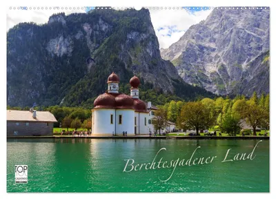 Produktbild von Berchtesgadener Land (Wandkalender 2027 DIN A2 quer), CALVENDO Monatskalender