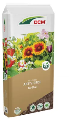 Produktbild von CUXIN DCM | Garten Aktiv-Erde Torffrei | 40 L