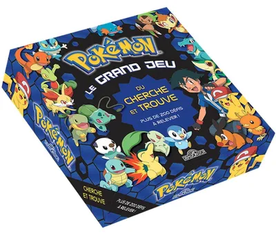 Obrázok produktu pre Pokémon – Veľká hra "Hľadaj a nájdi": Viac ako 200 výziev, ktorým čeliť! Pokračovanie