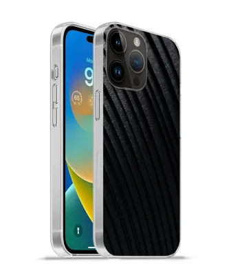 Produktbild von MuchoWow® Handyhülle Schutzhülle Hülle für Apple iPhone 14 Pro - Softcase Papier - Farbton - Abstrakt Silikon Softcase Handy Hülle - Umschlag