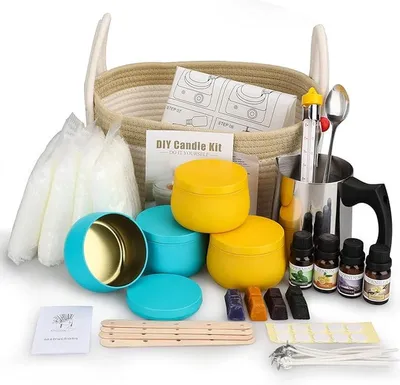 Produktbild von Famanu Kerzenmacher-Set - Duftkerzen selbst herstellen