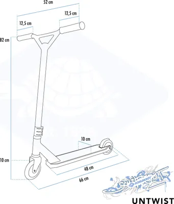 Immagine prodotto di SCHILDKRÖT scooter acrobatico Untwist Fire