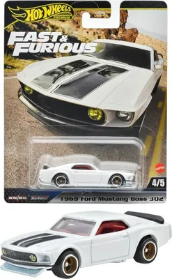 Produktbild von Hot Wheels Fast & Furious HYP71, Auto, 3 Jahr(e), Metall, Schwarz, Weiß