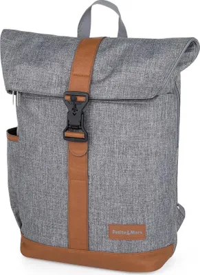 Obrázek produktu pro PETITE&MARS Batoh přebalovací na kočárek Jackob Ultimate Grey