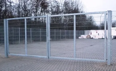 Produktbild von Doppelflügeltor Gartentor Industrietor Matten-Tor Einfahrtstor 700cm x 200cm