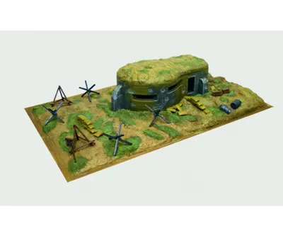 Immagine prodotto di Italeri 6070 Bunker e accessori Seconda Guerra Mondiale Modell Bausatz 1:72 in OVP