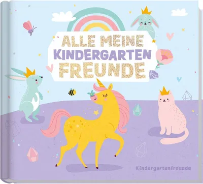 Produktbild von Lernfreunde Freundebuch / Kindergarten / Einhorn / vom Häfft-Verlag