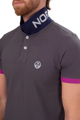 Obrázek produktu pro NORTH SAILS - Pánské polo tričko s barevnými detaily - Velikost L