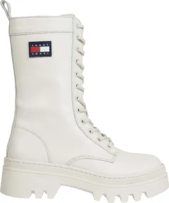 Produktbild von Tommy Jeans Damen Stiefeletten EN0EN02049 YBI Farbe: Weiß Größe: 40