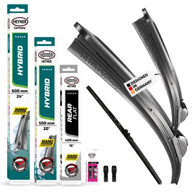 Image de HEYNER® Kit complet d'essuie-glaces pour AUDI A6 Allroad