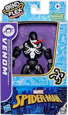Produktbild von Marvel Spider-Man Venom Space Mission, 4 Jahr(e), Schwarz, Rot, Weiß, Kunststoff