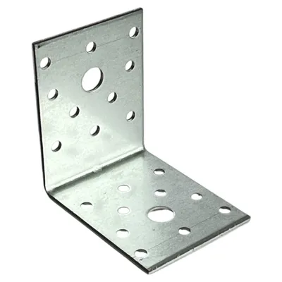 Produktbild von BKshop | Winkel - Winkeleisen - 70x70x55 mm - Verzinktes Winkeleisen 2,5 mm - Winkeleisen aus Edelstahl - Winkelverbinder - Holzverbinder