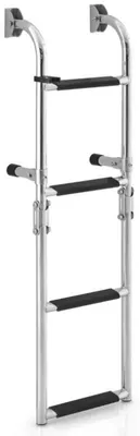 Obrázek produktu pro Skládací žebřík k bazénu TJ10016, 3 stupně, 90 cm, nerez