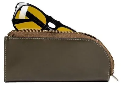 Produktbild von Famanu Brillenetui - Schützendes Hartschalenetui aus hochwertigem Leder