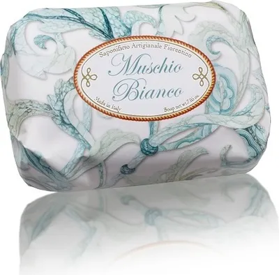 Produktbild von Saponificio Artigianale Fiorentino weisser Moschus Seife 200 g