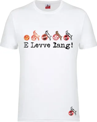 Produktbild von 1. FC Köln T-Shirt „Vereinsstr." weiß Gr. 4XL