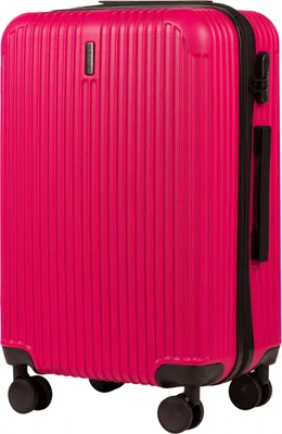 Produktbild von WINGS Egret 24" Mittelgroßer Koffer ABS Teleskopgriff Rose Red