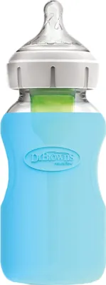 Produktbild von Dr. Brown's Weithals-Flaschenschutz 270 ml Blau