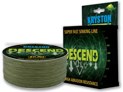 Image de Kryston sinking line Descend green 600m DC4