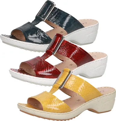 Produktbild von Caprice Damen Schuhe Pantoletten Clogs 9-27250-24, Größe:38 EU, Farbe:Gelb