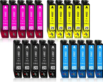 Produktbild von 20er Pack Druckerpatronen 29 29XL kompatibel mit Epson XP-442