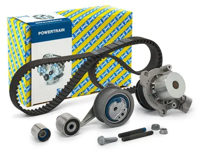 Produktbild von SNR KDP457.850 Zahnriemensatz + Wasserpumpe für VW Golf VII Schrägheck (5G1, BQ1, BE1, BE2) Passat Variant (3G5, CB5) Golf VII Variant (BA5, BV5)