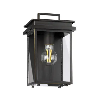 Produktbild von Elstead Glenview Außen-Wandleuchte E27 26cm Antike Bronze IP44